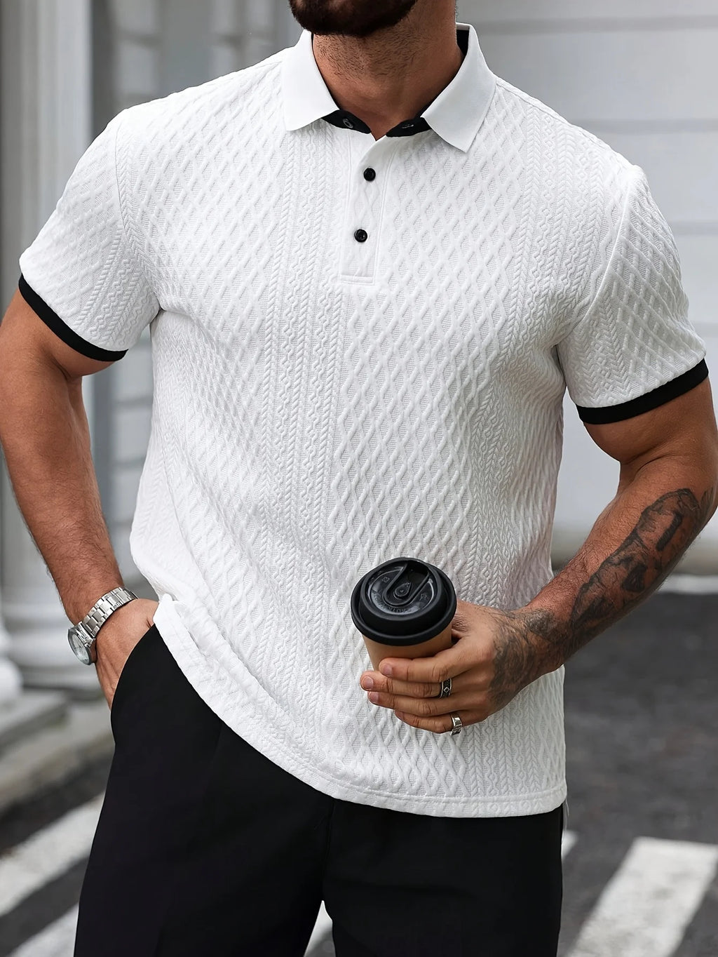 Mens Polo Shirt Summer Short Sleeve Male Polos Streetwear Man Tops Solid Color Poloshirt Brand Breathable Male Polo Shirts Men