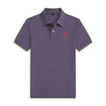 Short sleeved men's polo shirt summer fashion high-end brand pony embroidery golf top casual business T-shirt