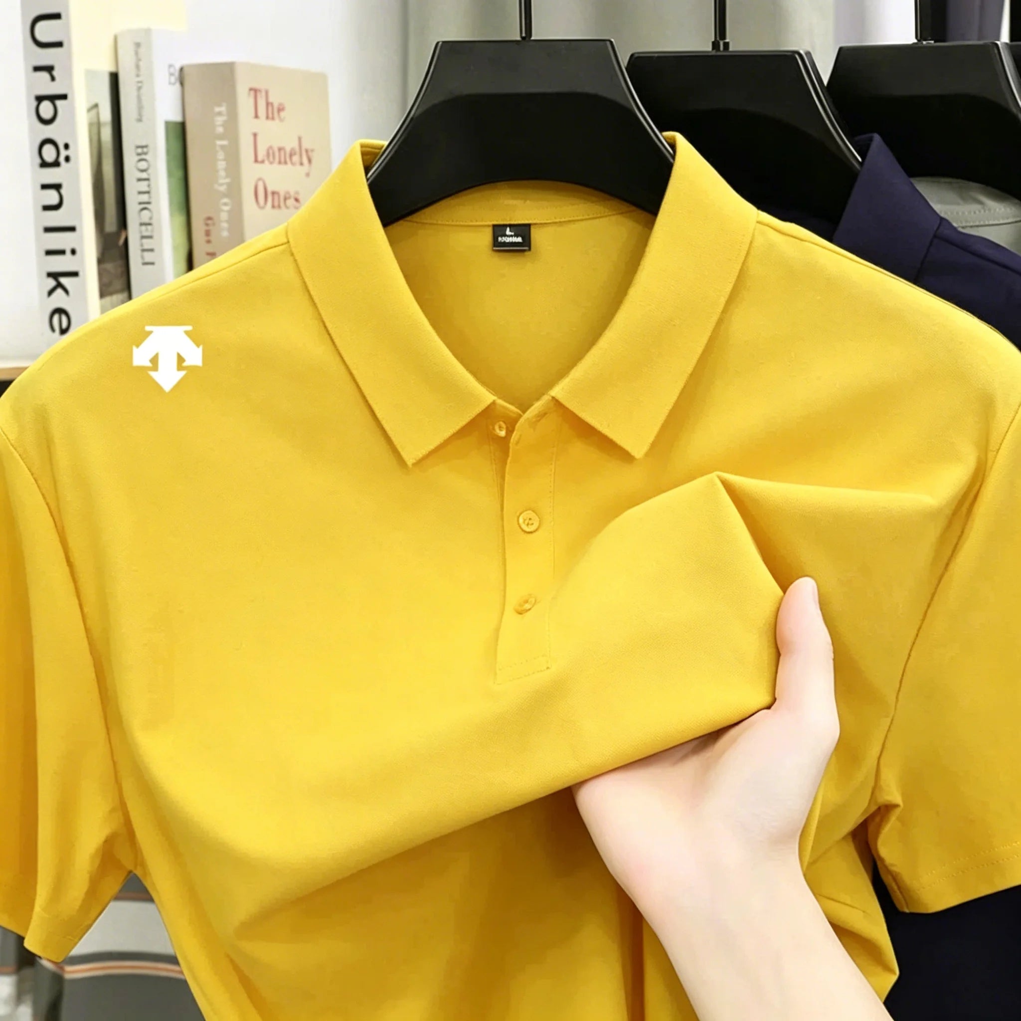 Men's embroidery Polo Shirt Fashion Sports Top Summer Comfortable Breathable Leisure High end T-shirt shirt men shirts